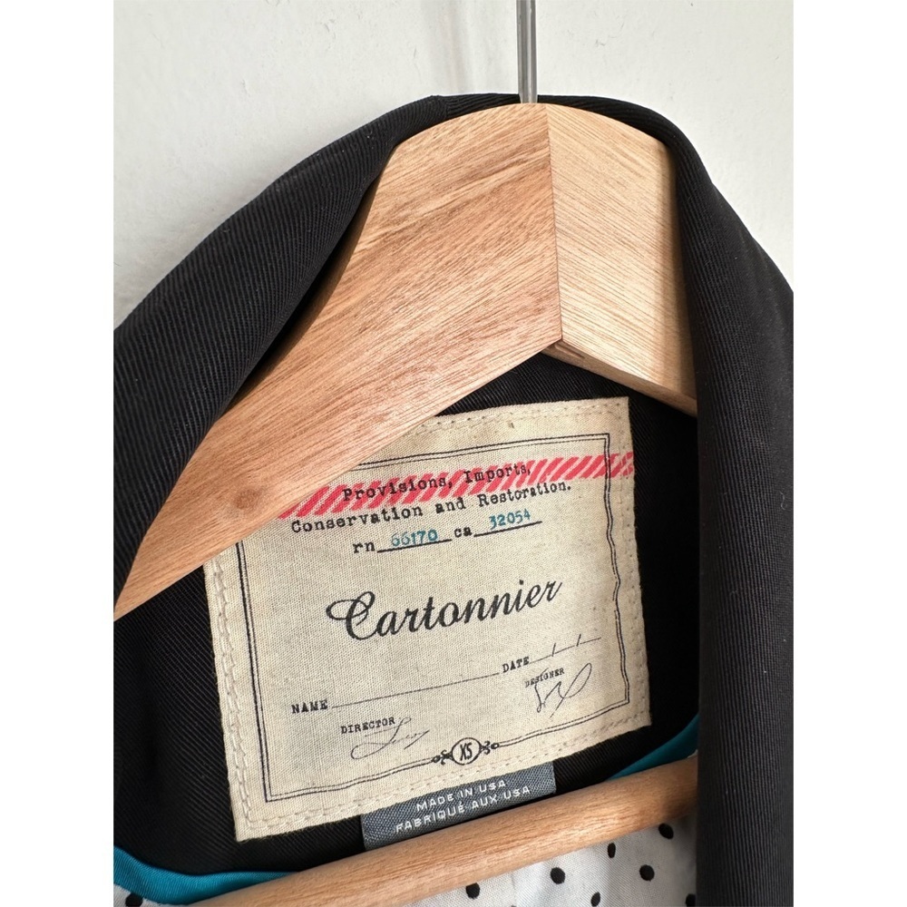Cartonnier x Anthropologie Emma Blazer in Black - Picture 6 of 7